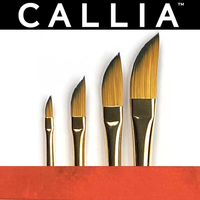 Willow Wolfe Callia Artist Brushes - Watercolor Dagger Set